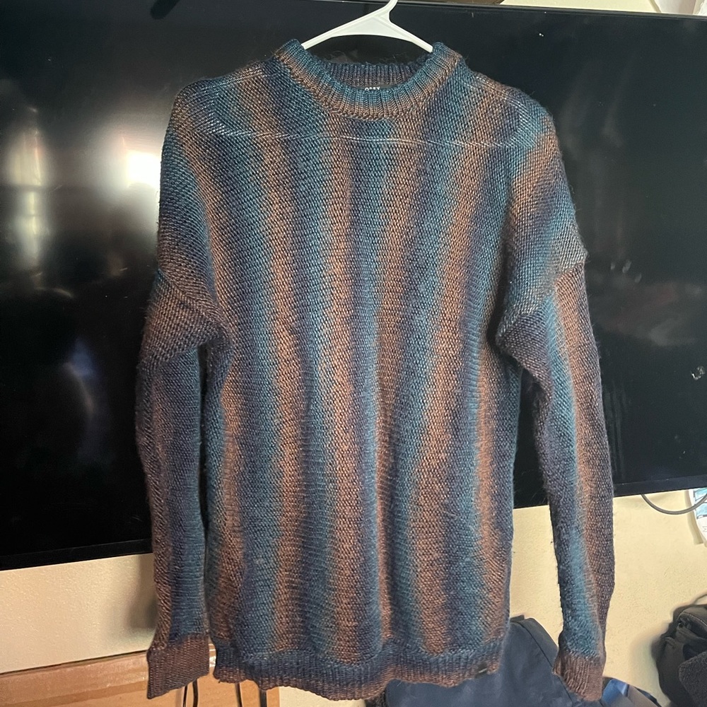 Multi colored sweater
